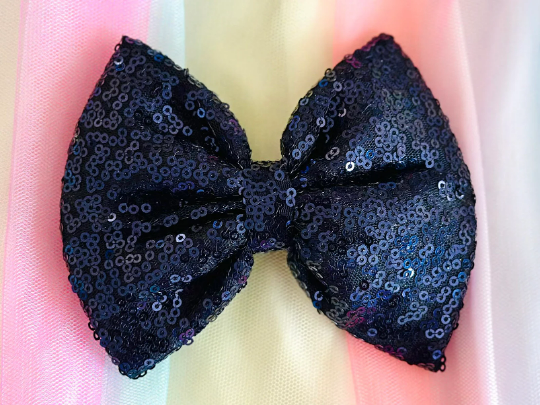 Colorful Sequin Hair Clip-Hair Bow