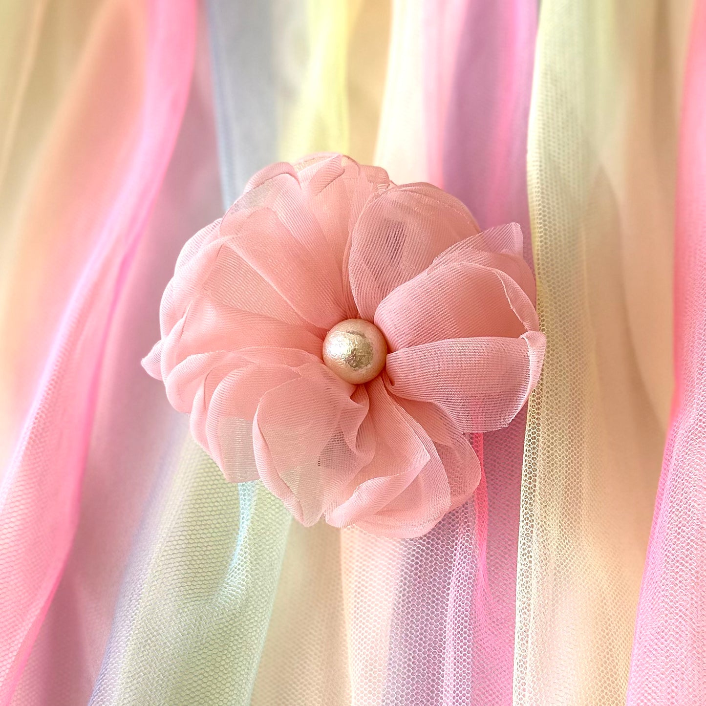 Girls Flower Hair Clip Bows