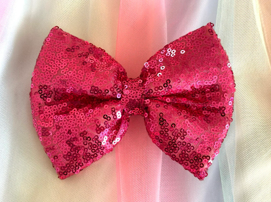 Colorful Sequin Hair Clip-Hair Bow