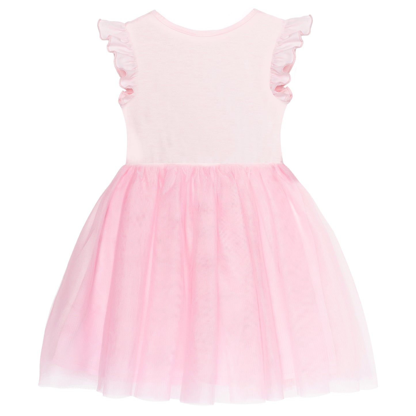 3D Pink Sequin Butterfly Tutu Dress #2204007