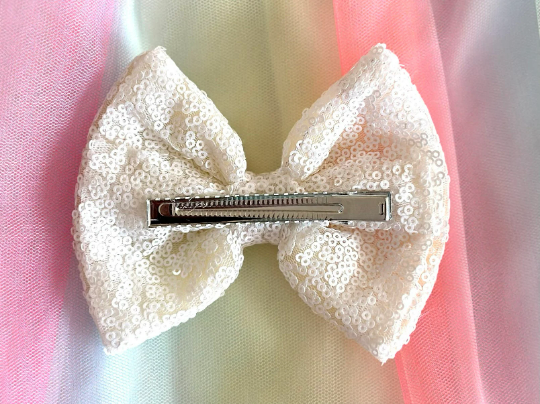 Colorful Sequin Hair Clip-Hair Bow