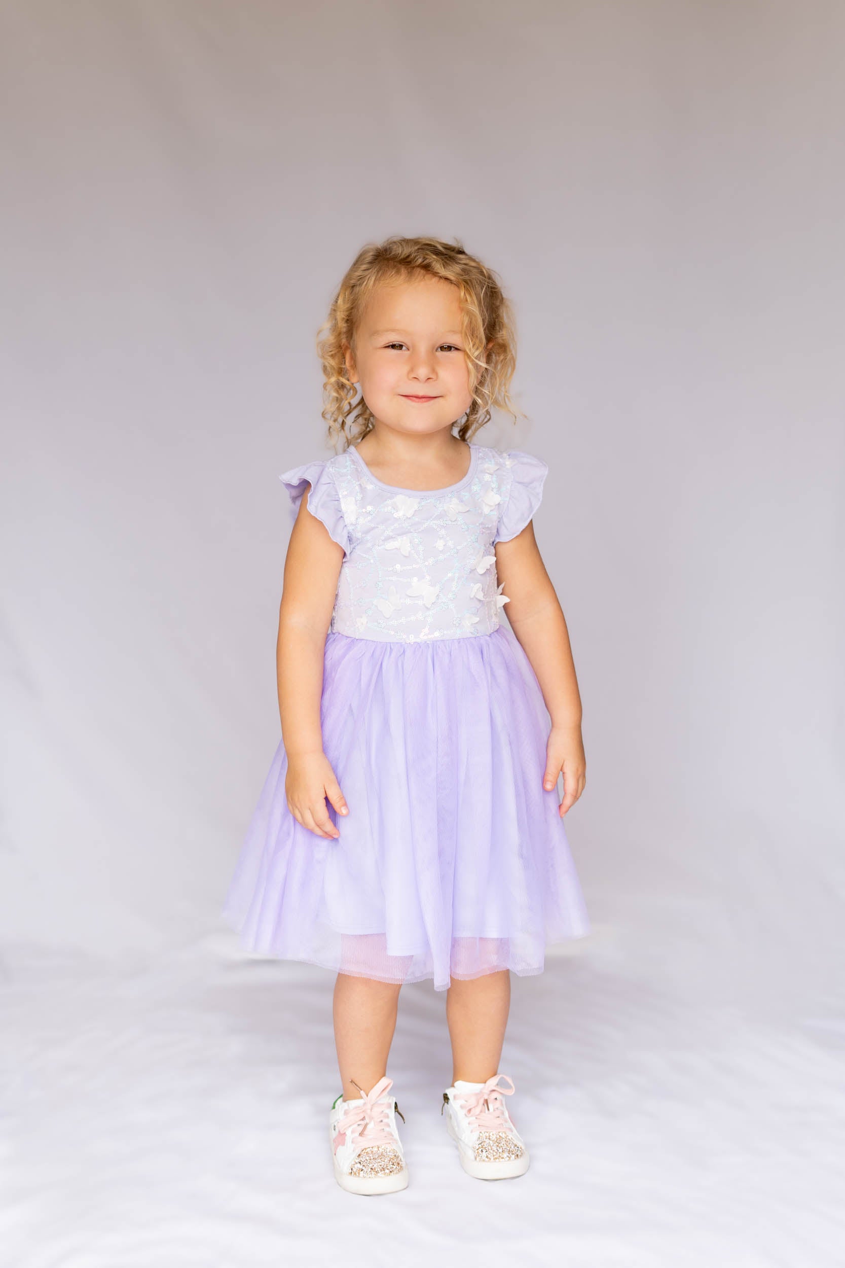 Butterfly Purple Sequin Dress #2204007 5 US Kids' numeric Butterfly Purple Sequin Dress #2204007 5 US Kids' numeric