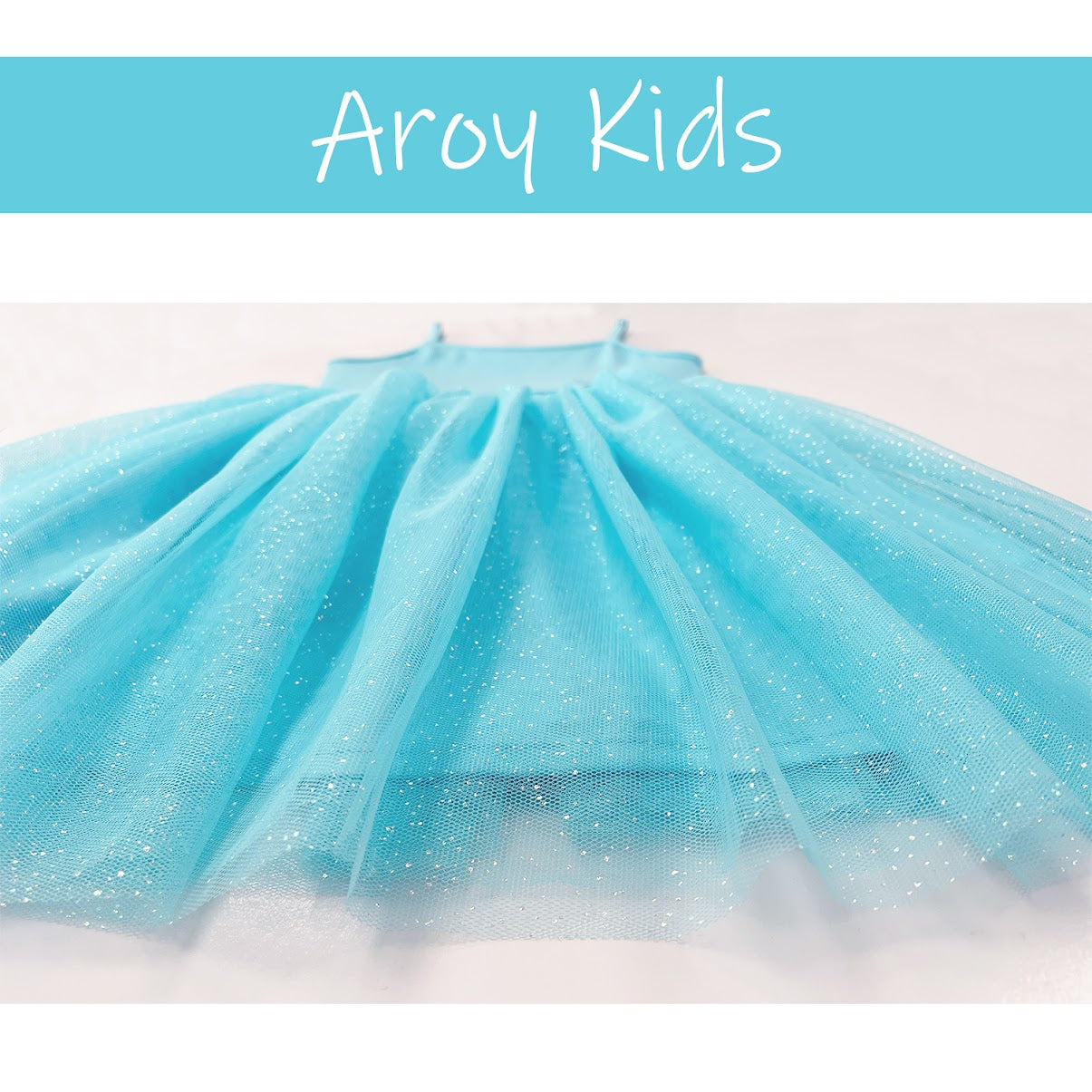 Girl's Ballerina Teal Blue Tutu Dress for 3-7 Years #22001