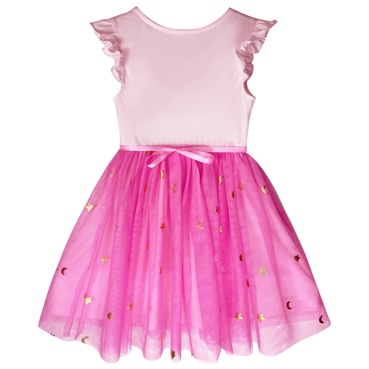 Girls Pink Unicorn Tutu Dress For 3-7 Years #22004