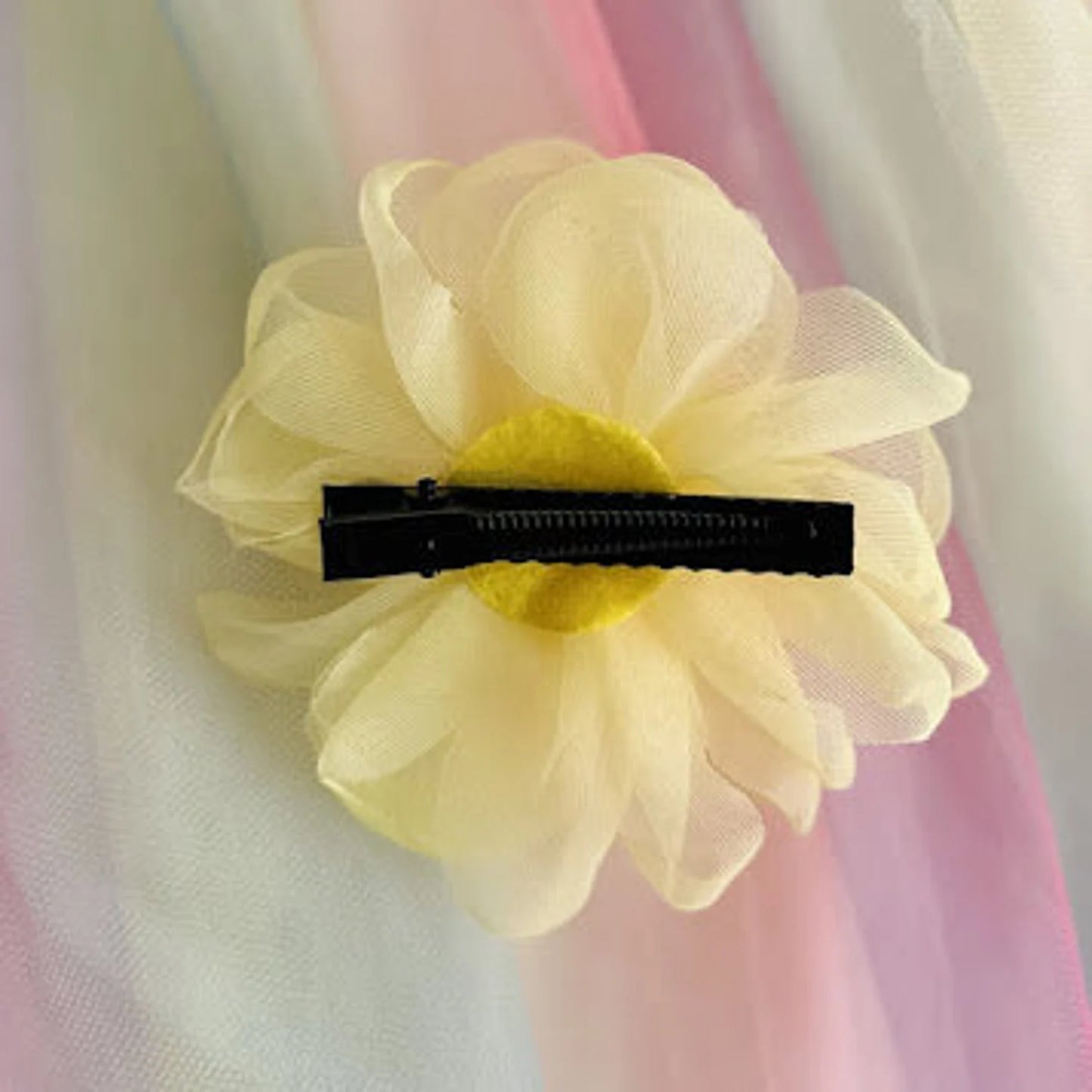 Girls Flower Hair Clip Bows
