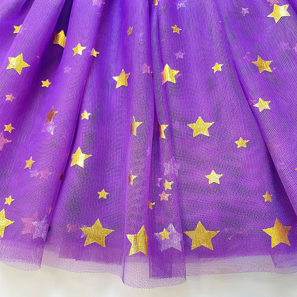 Girls Purple Unicorn Tutu Dress for 3-7 Years #22003