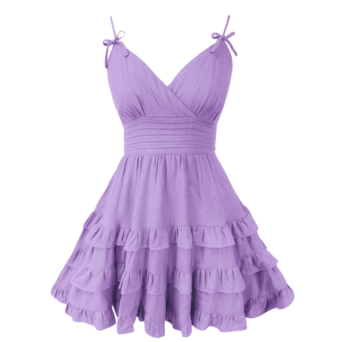 RUFFLE SKIRT DRESS #D6I600