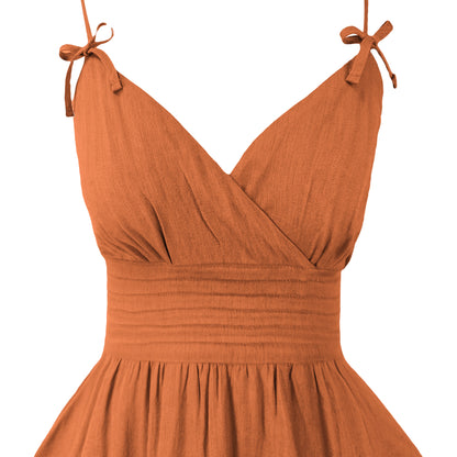 RUFFLE SKIRT DRESS #D6I600