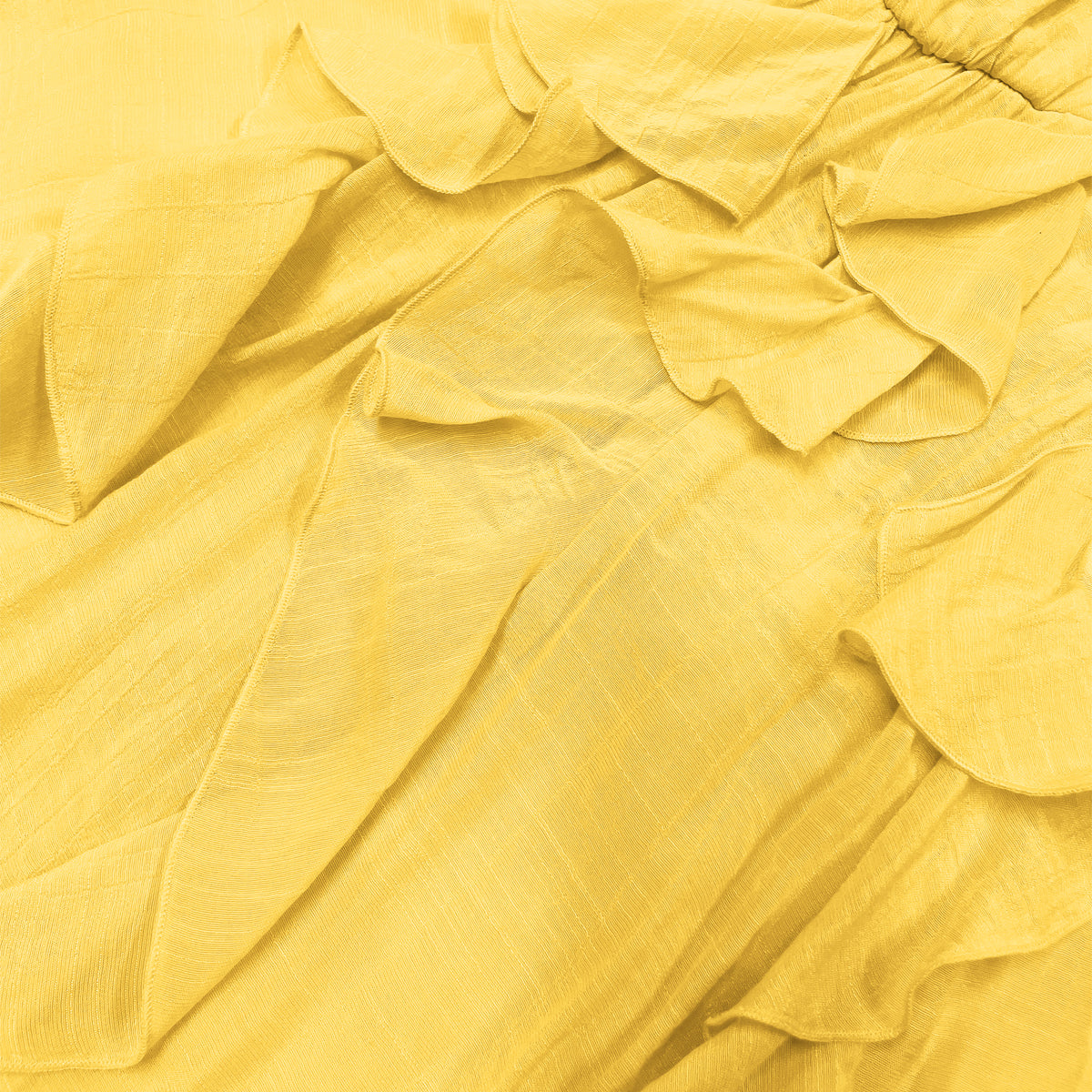 RUFFLED MINI DRESS #D6I601