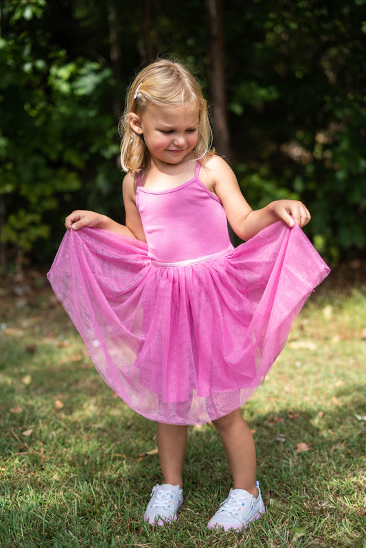 Girl's Ballerina Dust Rose Tutu Dress for 3-7 Years #22001