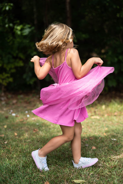 Girl's Ballerina Dust Rose Tutu Dress for 3-7 Years #22001