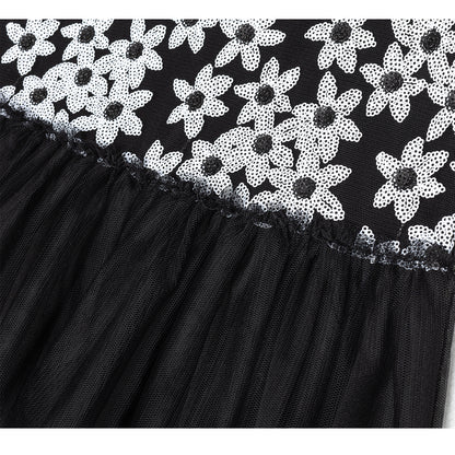 Daisy Black Sequin Dress #2204006